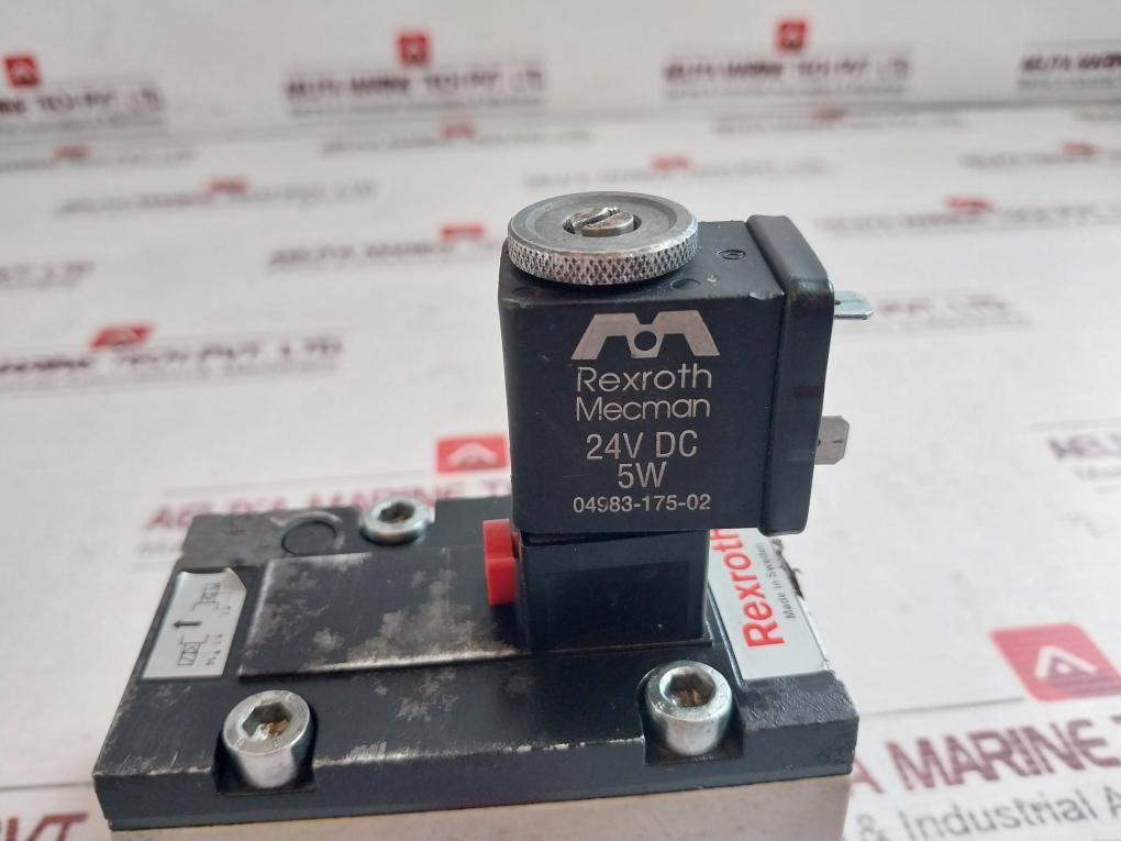 Bosch Rexroth 580-272-000-0 Solenoid Valve And Connector R40400 278