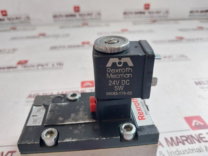 Bosch Rexroth 580-272-000-0 Solenoid Valve And Connector R40400 278