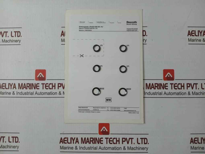 Bosch Rexroth Ag R900007920 Gasket Seal Set Lfa32.D7X He00706110