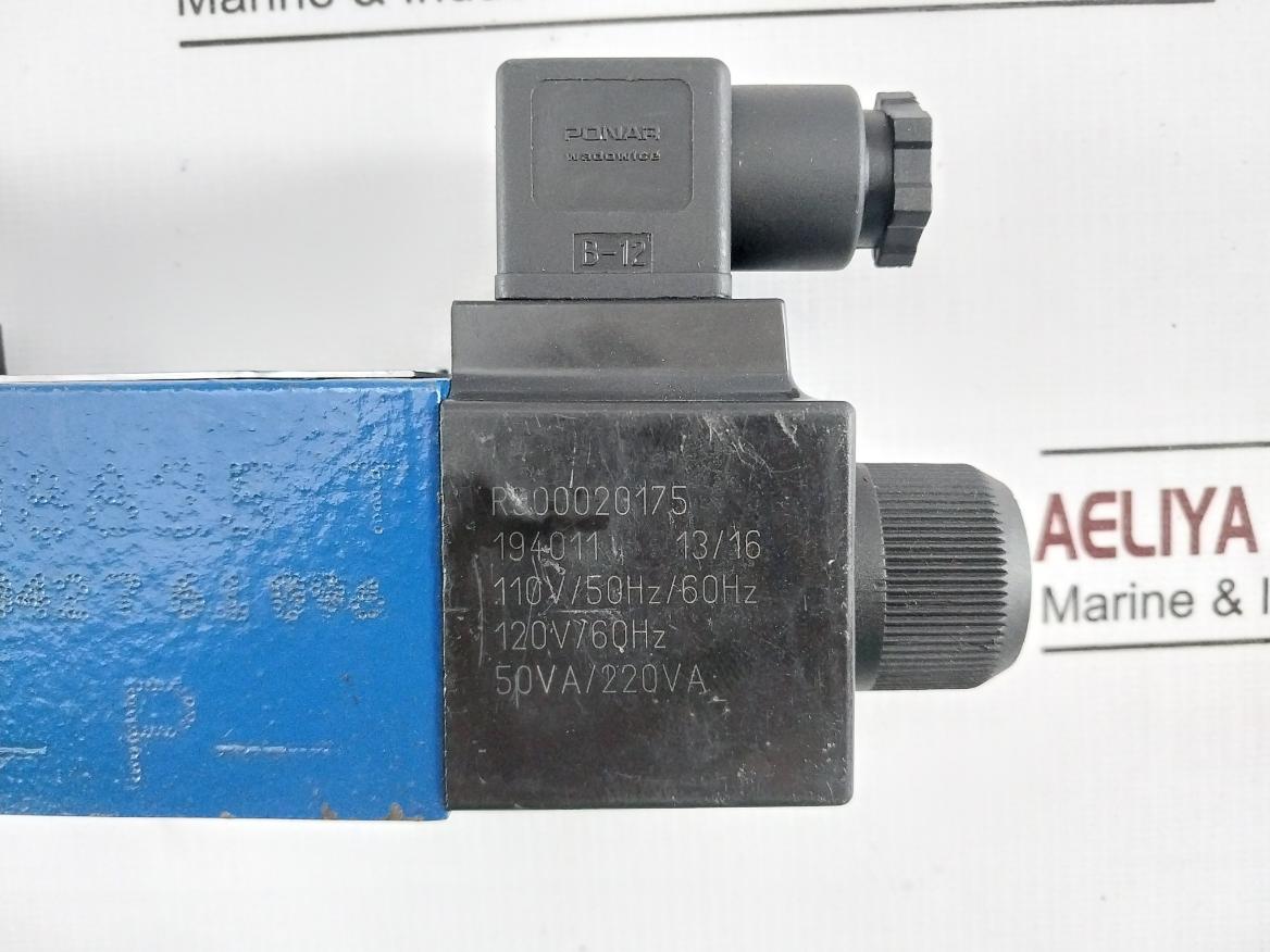 Bosch Rexroth Ag R900911762 Directional Control Valve 0 23A 230V Ac