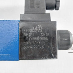 Bosch Rexroth Ag R900911762 Directional Control Valve 0 23A 230V Ac