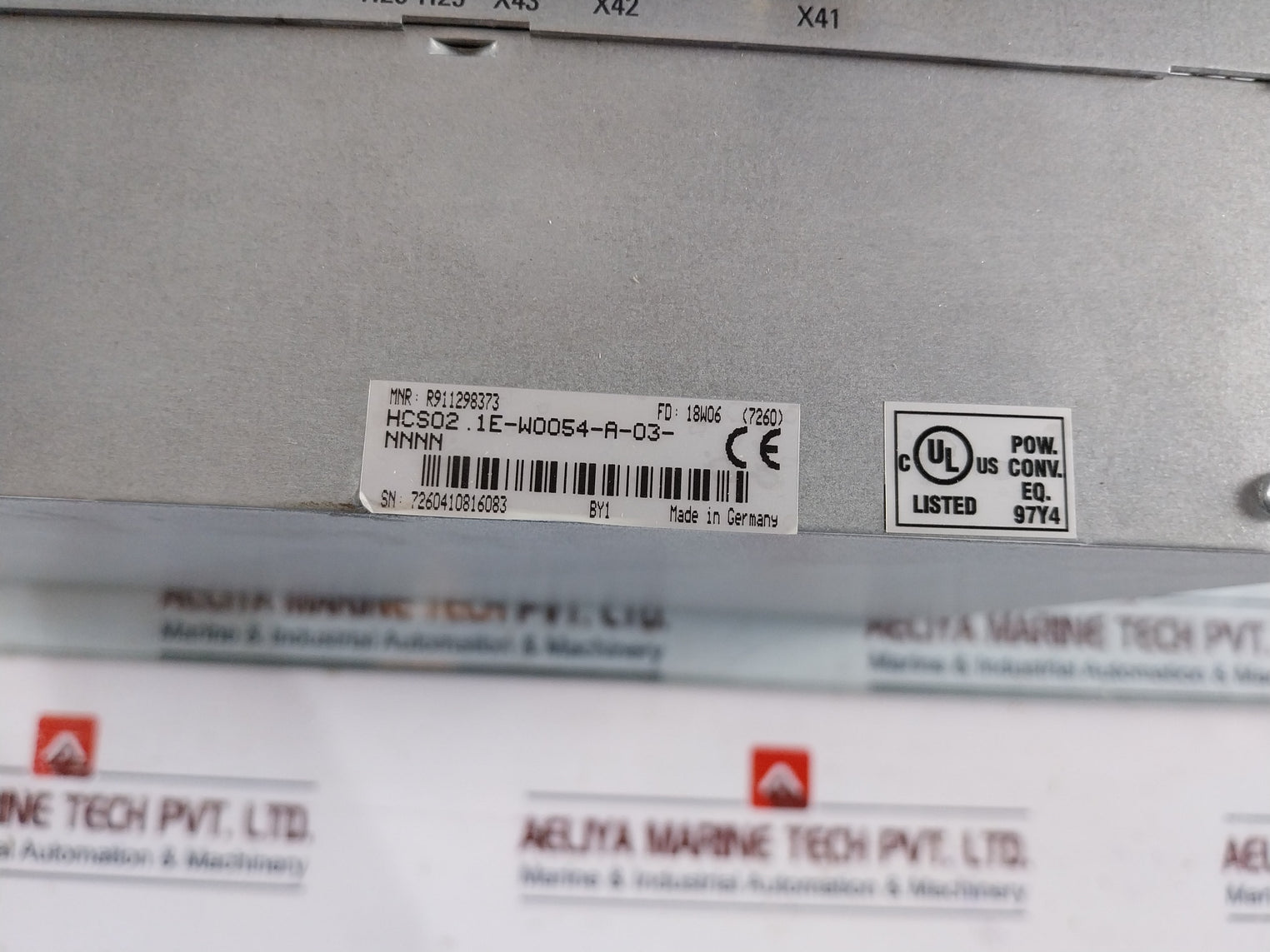 Bosch Rexroth Hcs02.1E-w0054-a-03-nnnn Indradrice C Compact Converter
