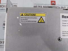 Bosch Rexroth Hcs02.1E-w0054-a-03-nnnn Indradrive C Compact Converter 40°C