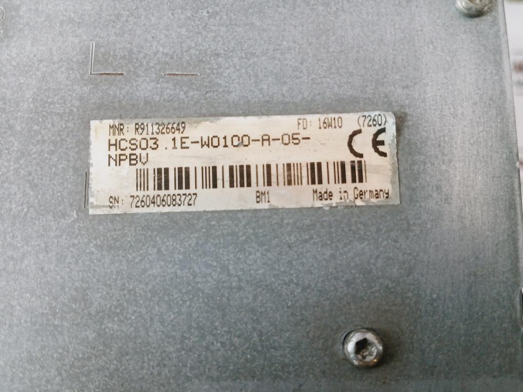 Bosch Rexroth Hcs03.1E-w0100-a-05-npbv Compact Converter Hcs Series 24Vdc 3A