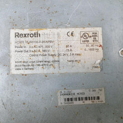 Bosch Rexroth Hcs03.1E-w0100-a-05-npbv Single Axis Converter Ac400-500V 80A
