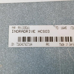 Bosch Rexroth Hcs03.1E-w0150-a-05-nnbv Indradrive Compact Converter Dc 24V, 3A