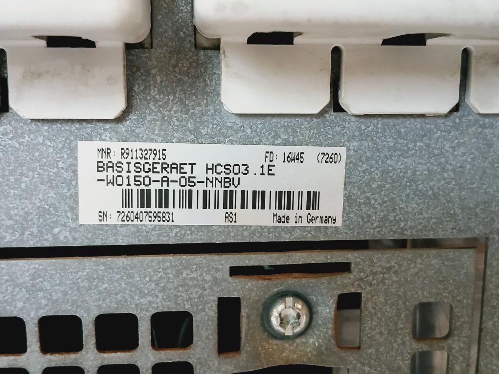 Bosch Rexroth Hcs03.1E-w0150-a-05-nnbv Indradrive Compact Converter Dc 24V, 3A