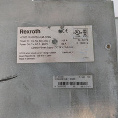 Bosch Rexroth Hcs03.1E-w0150-a-05-npbv Compact Converter 3Ph R911305061 42000A