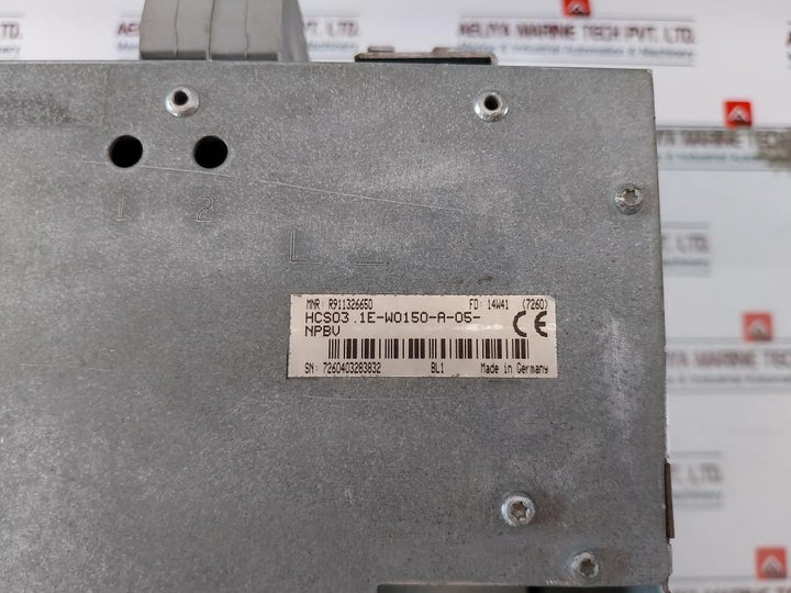 Bosch Rexroth Hcs03.1E-w0150-a-05-npbv Single Axis Compact Converter Hcs Series