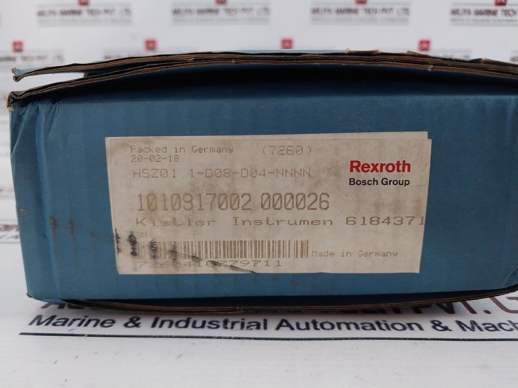 Bosch Rexroth HSZ01.1-D08-D04-NNNN Power Supply DC 24V 3.4 A 18W05