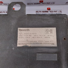 Bosch Rexroth Indradrive C Hcs03.1E-w0150-a-05-nnbv Compact Converter 400-500Vac