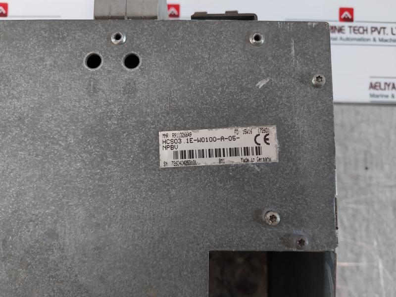 Bosch Rexroth Indradrive Hcs03.1E-w0100-a-05-npbv Compact Converter 3A Dc24V