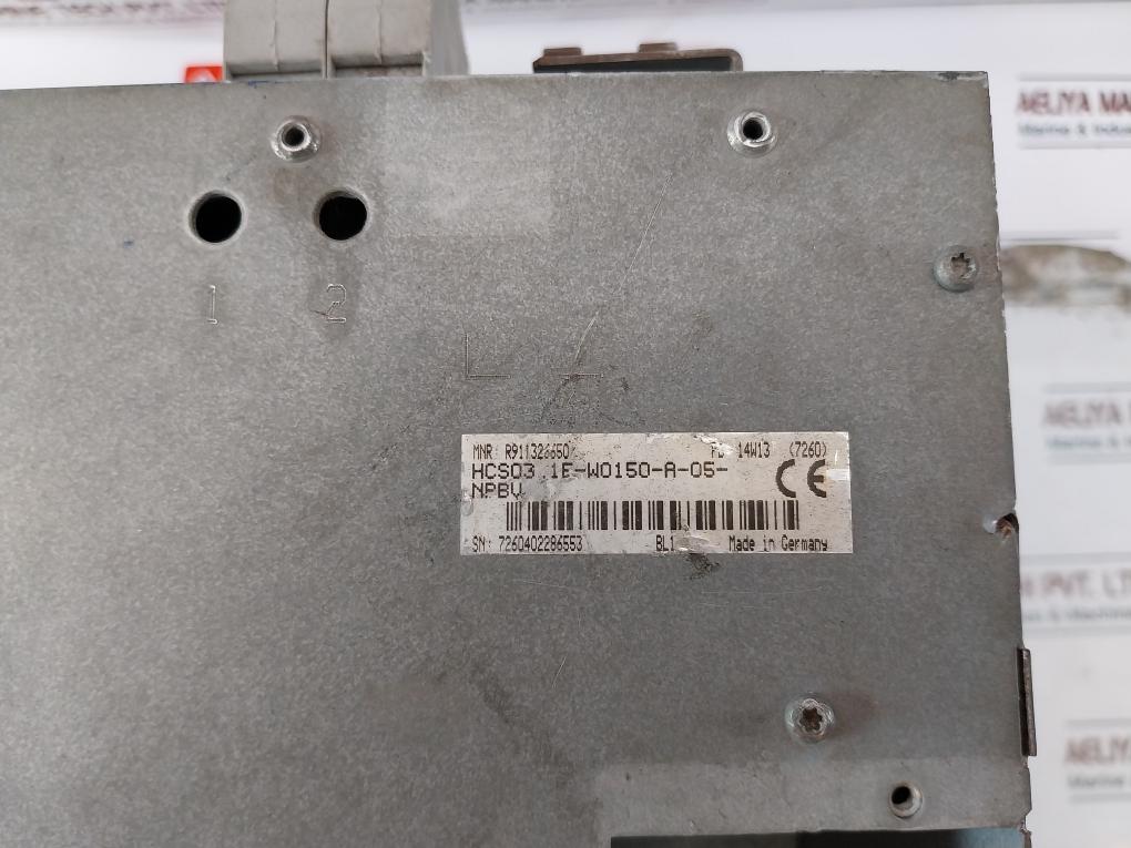 Bosch Rexroth Indradrive Hcs03 Hcs03.1E-w0150-a-05-npbv Axis Compact Converter