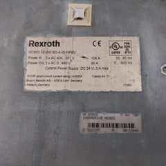 Bosch Rexroth Indradrive Hcs03 Hcs03.1E-w0150-a-05-npbv Axis Compact Converter