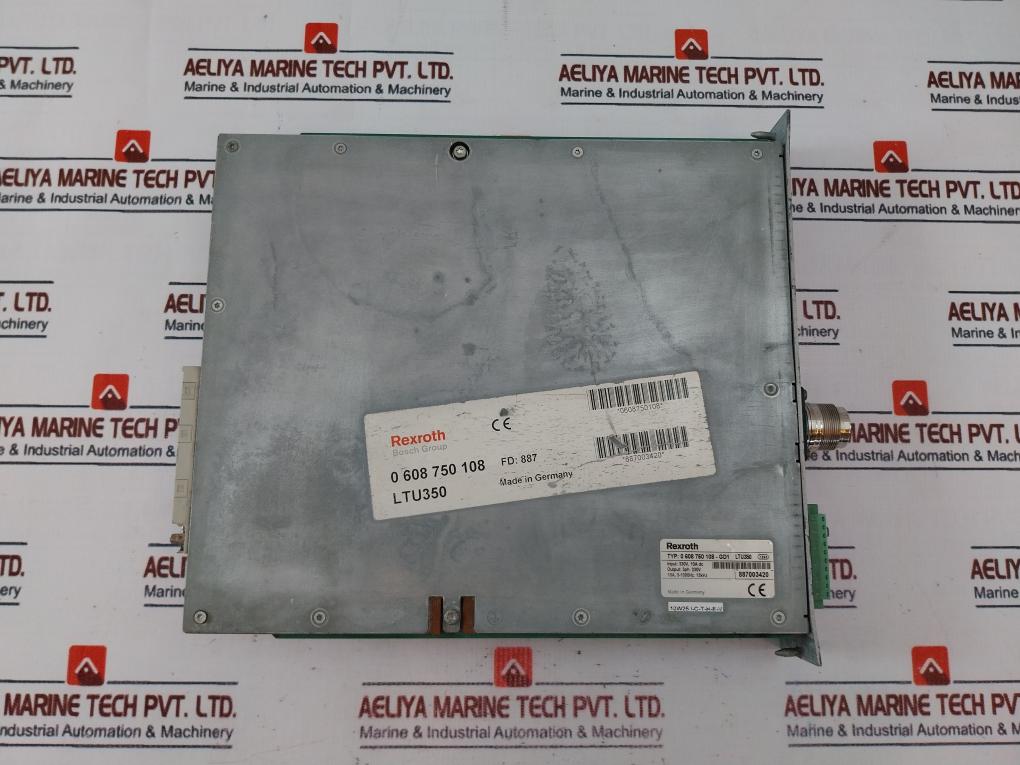 Bosch Rexroth Ltu350 Servo Amplifier 0 608 750 108-gd1 330v 10adc