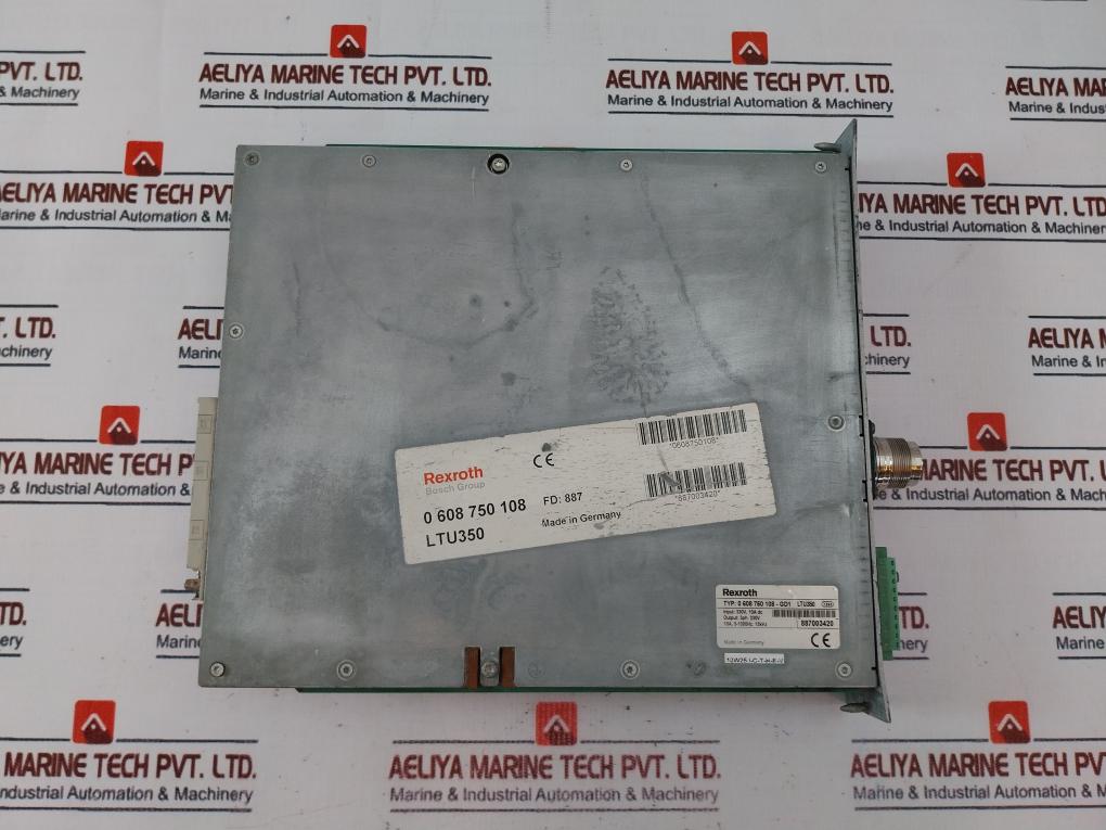 Rexroth Ltu350 3-phase Servo Amplifier 330V 10A Dc 1070086647-ga1