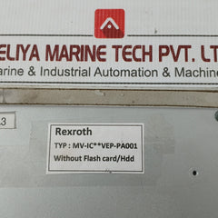 Bosch Rexroth Mv-ic**Vep-pa001 Vep40.4_A2_Ce6 Hmi Operator Panel Dc 24V