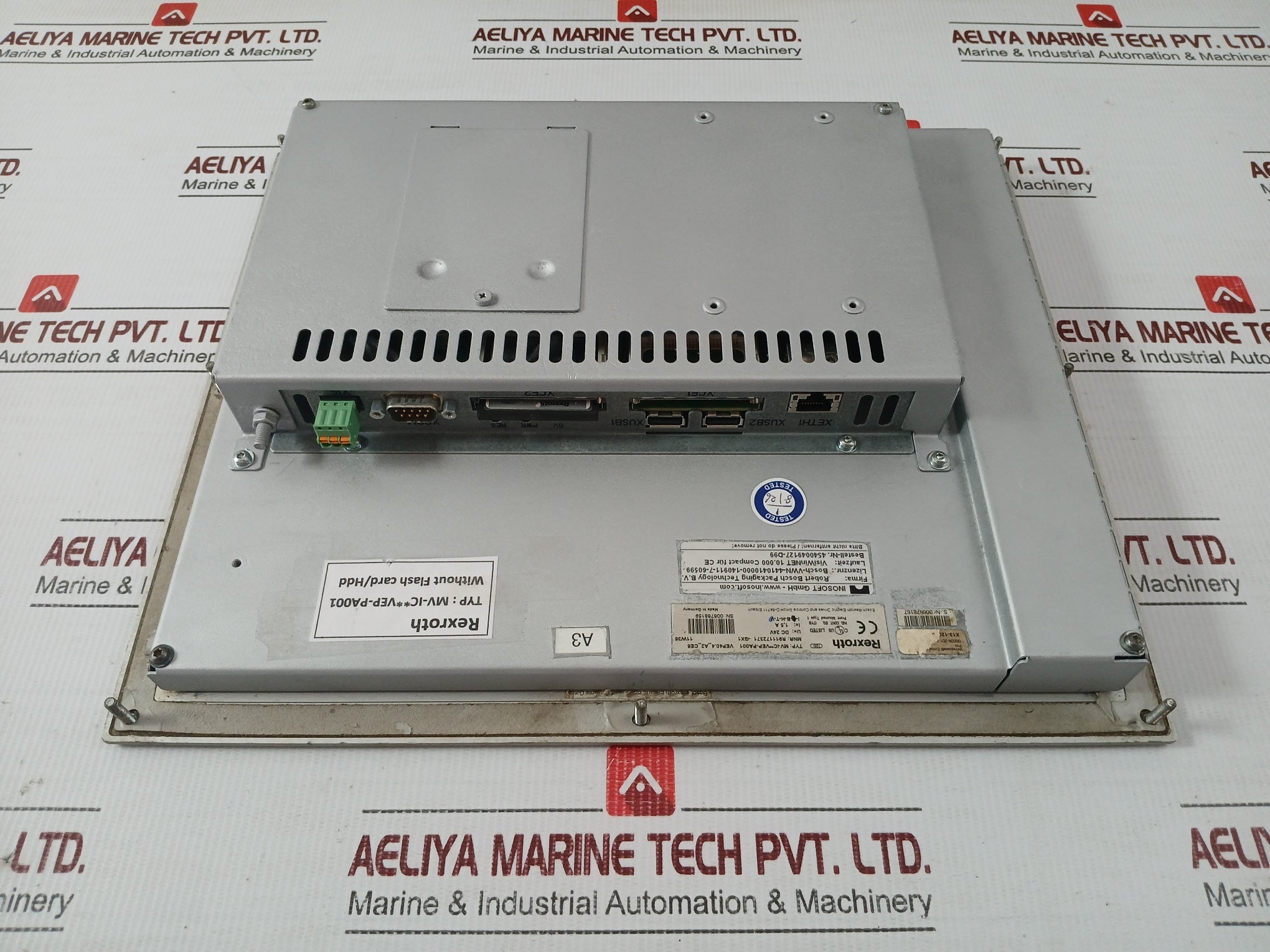 Bosch Rexroth Mv-ic**Vep-pa001 Vep40.4_A2_Ce6 Hmi Operator Panel Dc 24V