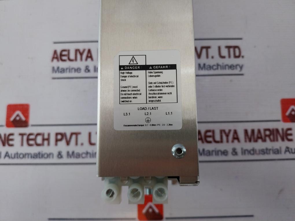 Bosch Rexroth Nfd03.1-480-016 Power Line Filter 16A 480Vac 50-60Hz 0.7-0.8Nm