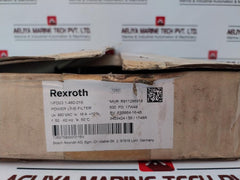 Bosch Rexroth Nfd03.1-480-016 Power Line Filter 16A 480Vac 50-60Hz 0.7-0.8Nm