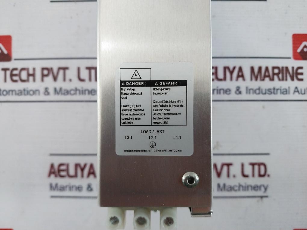 Bosch Rexroth NFD03.1-480-016 Power Line Filter 3XAC 480V 50/60Hz