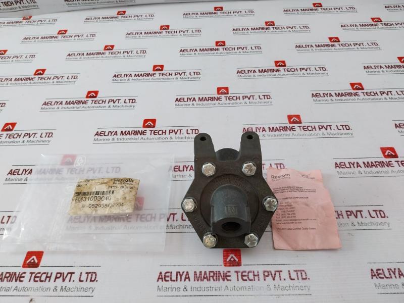 Bosch Rexroth R431003040 Quick Release Valve P52935-4 P-05293500004