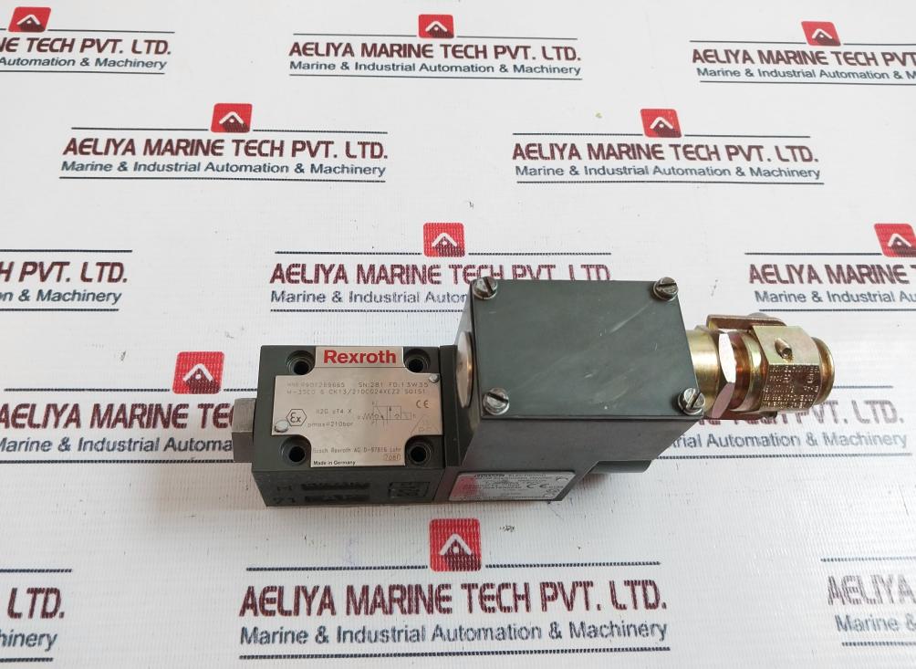 Bosch Rexroth R901269665 Hydraulic Solenoid Valve