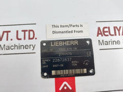 Bosch Rexroth R902066595 Cradle Bearing Shell 19 Meter An3516 614C80 5920 675 14
