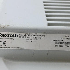 Bosch Rexroth Vdp40.3Din-d1-nn-cg Control/Display Unit