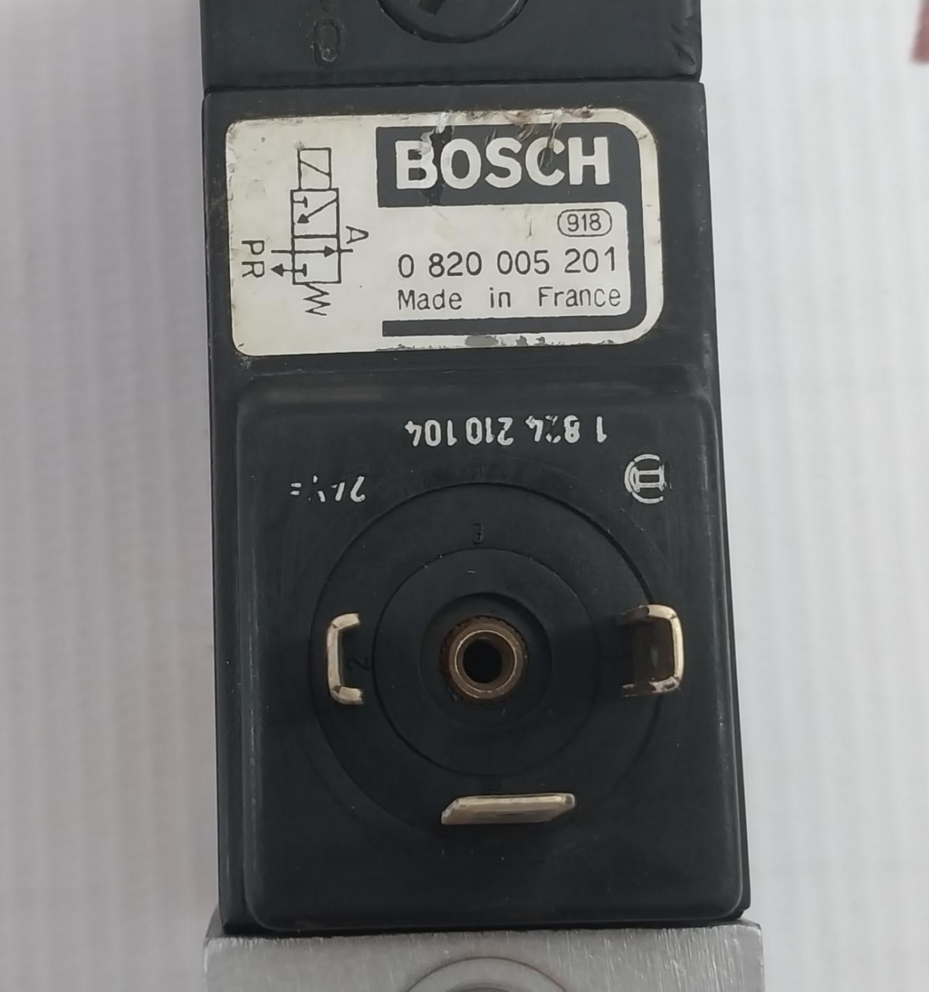 Bosch 0 820 005 201 Solenoid Valve 24V