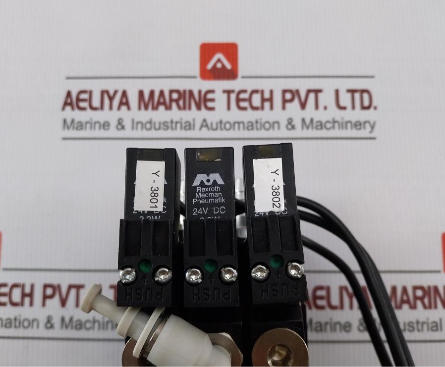 Bosch Rexroth R402000662 Pneumatic Valve System 10 Bar Ip67 24Vdc