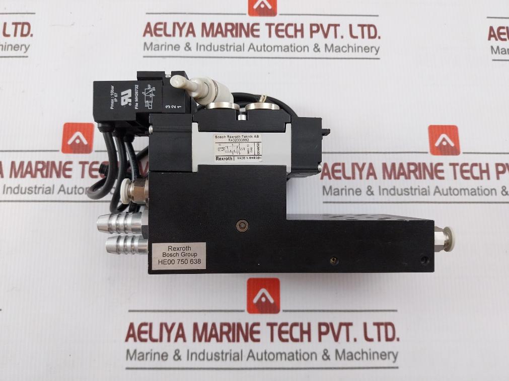 Bosch Rexroth R402000662 Pneumatic Valve System 10 Bar Ip67 24Vdc