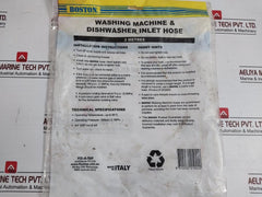 Boston Washing Machine And Dishwasher Inlet Hose 2M 300Psi/2.1Mpa 90C