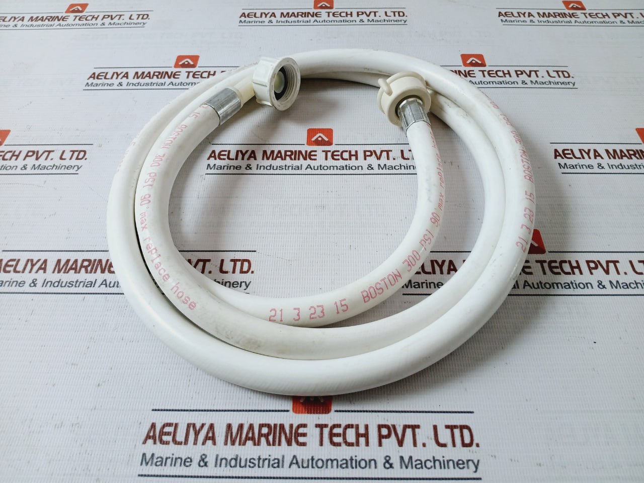 Boston Washing Machine And Dishwasher Inlet Hose 300 Psi, 90 Deg Max, 2 Meters