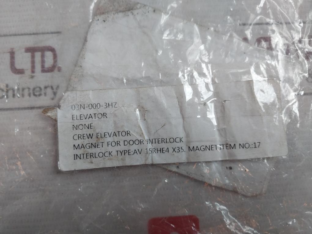 Bosung Av 15Rhe4 X35 Magnet For Elevator Door Interlock 03N-000-3Hz, Sk-23050211