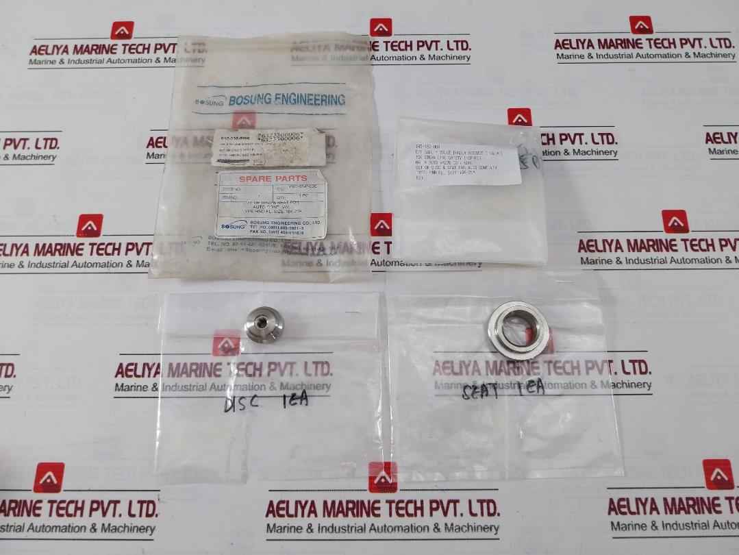 Bosung Hnd Fl Disc & Seat Set For Auto Control Valve