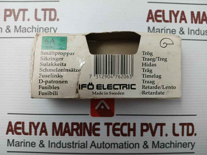 Bottle Fuse 6/500 Brand Ifo Electric (1 Packet = 5 Pcs)