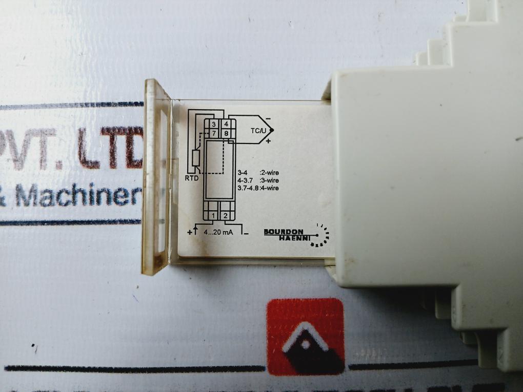 Bourdon Haenni 82 23-525 Flex Temperature Converter 0-100% 4-20Ma