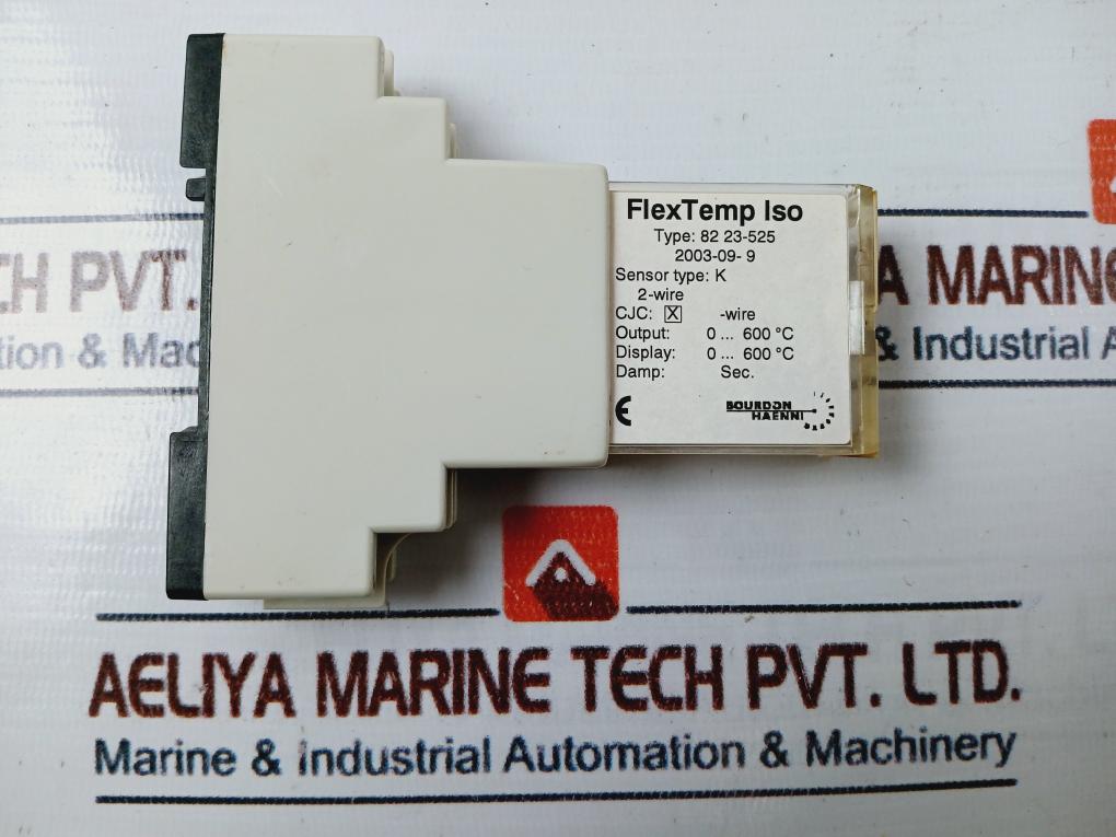 Bourdon Haenni 82 23-525 Flex Temperature Converter 0-100% 4-20Ma
