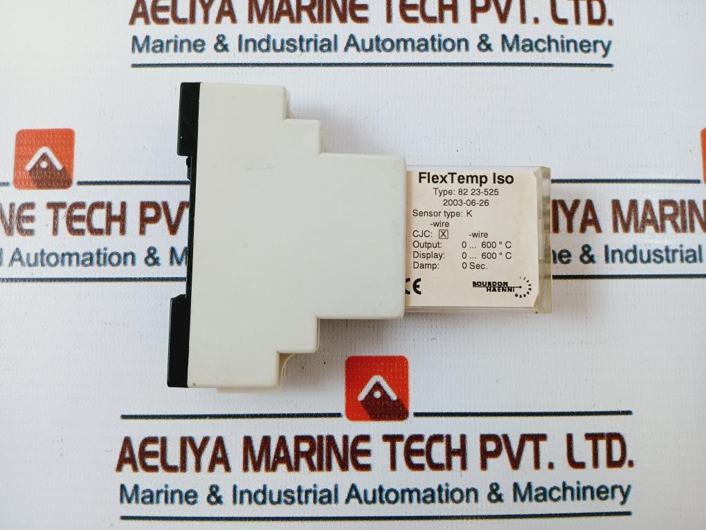 Bourdon Haenni 82 23-525 Flex Temperature Converter 0-600°C