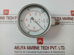 Bourdon Tube Pressure Gauge 400 Kg/Cm2 & Psi 232.50.100 Wika