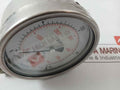 Bourdon Tube Pressure Gauge 400 Kg/Cm2 & Psi 232.50.100 Wika