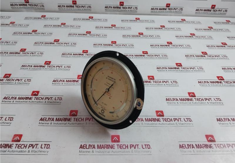 Bourdon Vv 22071 Oxygene Check Pressure Gauge 0.5 Aisi 316L