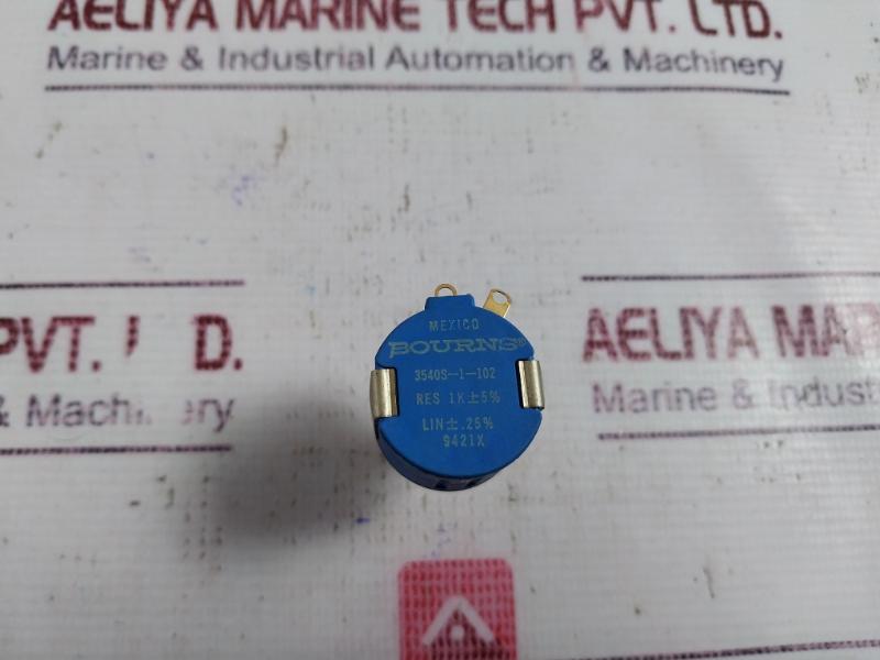 Bourns 3540S-1-102 Potentiometer 1K±5% Lin±.25%