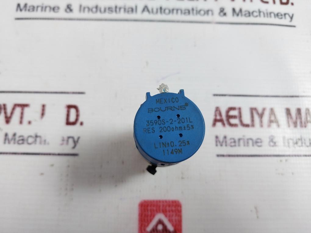 Bourns 3590s-2-201l Potentiometer 200 Ohm