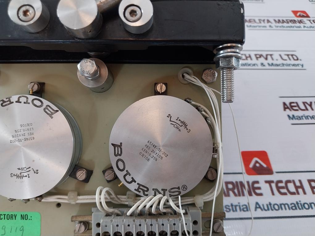 Bourns 6574S-51-202 Potentiometer Lin±0.25% Res 2K±10% 9013Ed