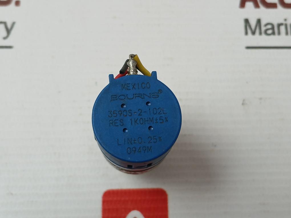 Bourns Precision Potentiometer 3590S-2-102L, 1K Ohm- 50 Gm