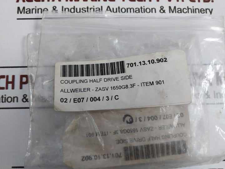 Bowex 1650G8.3F Gear Coupling Half Drive Side 701.13.10.902, 901