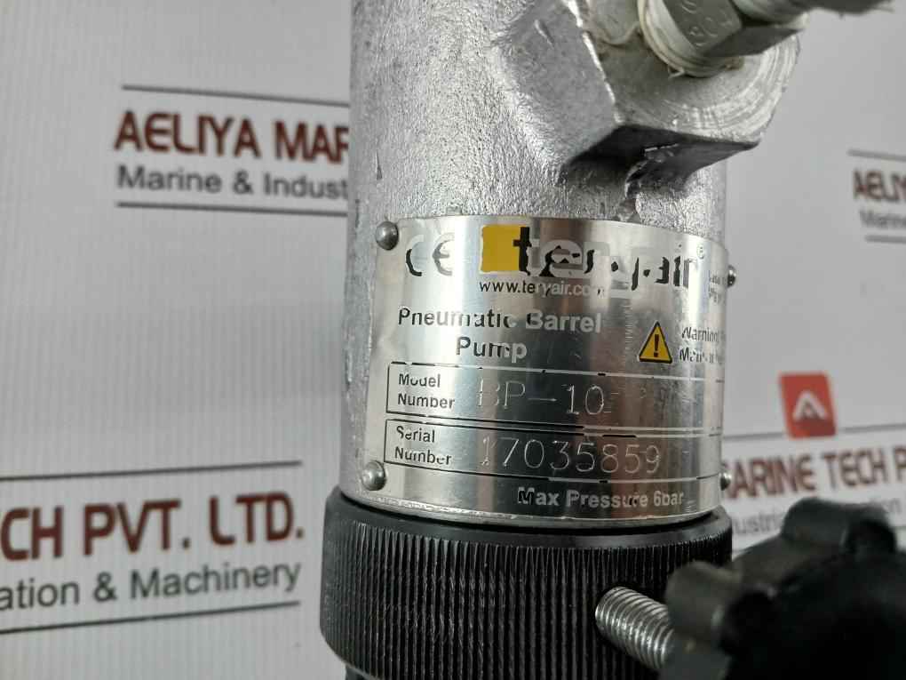 Bp-10 Pneumatic Barrel Pump 6 Bar Teryair