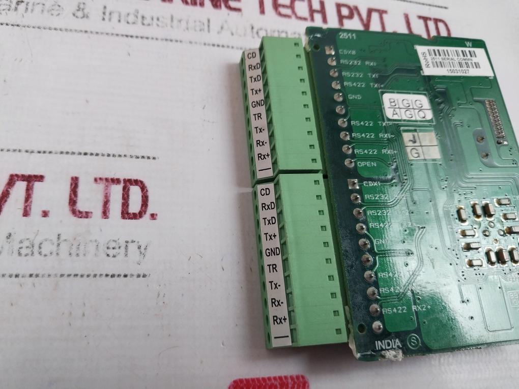 Bp081-1 Serial Commn I/O Interface Card 15031027 94V